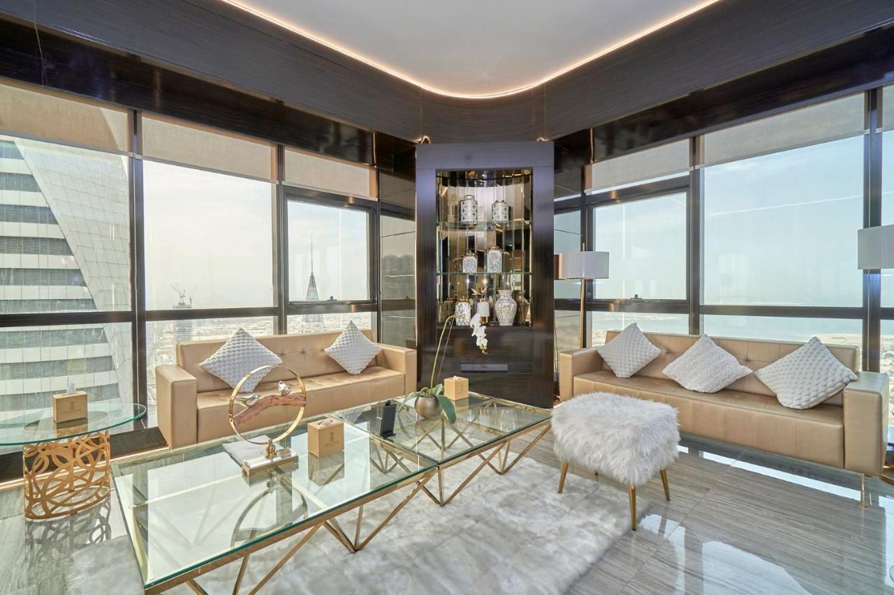 Suite Attico con 5 Camere da Letto - Vista Panoramica Mare e Burj Khalifa a 360° - Ultimo Piano (72º)